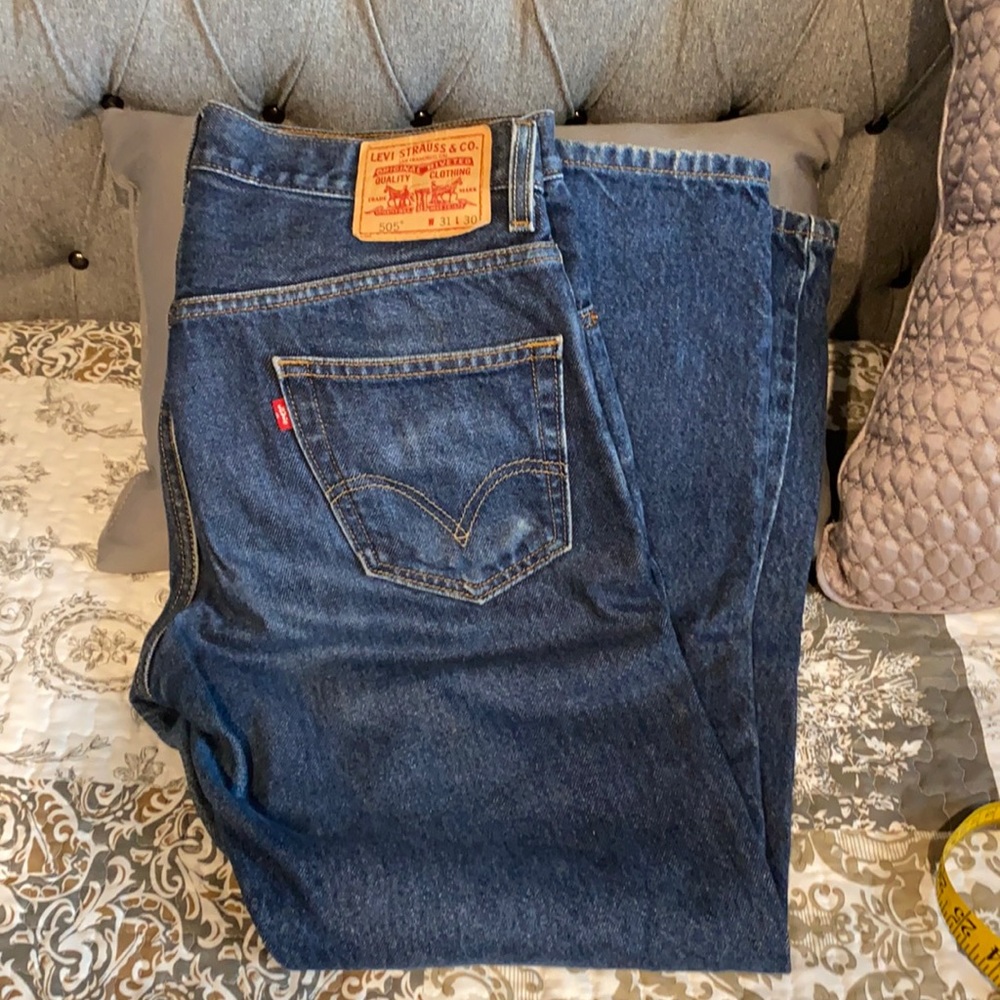 LEVI'S 505 Jeans Regular Fit 31x30 - Picture 2 of 11